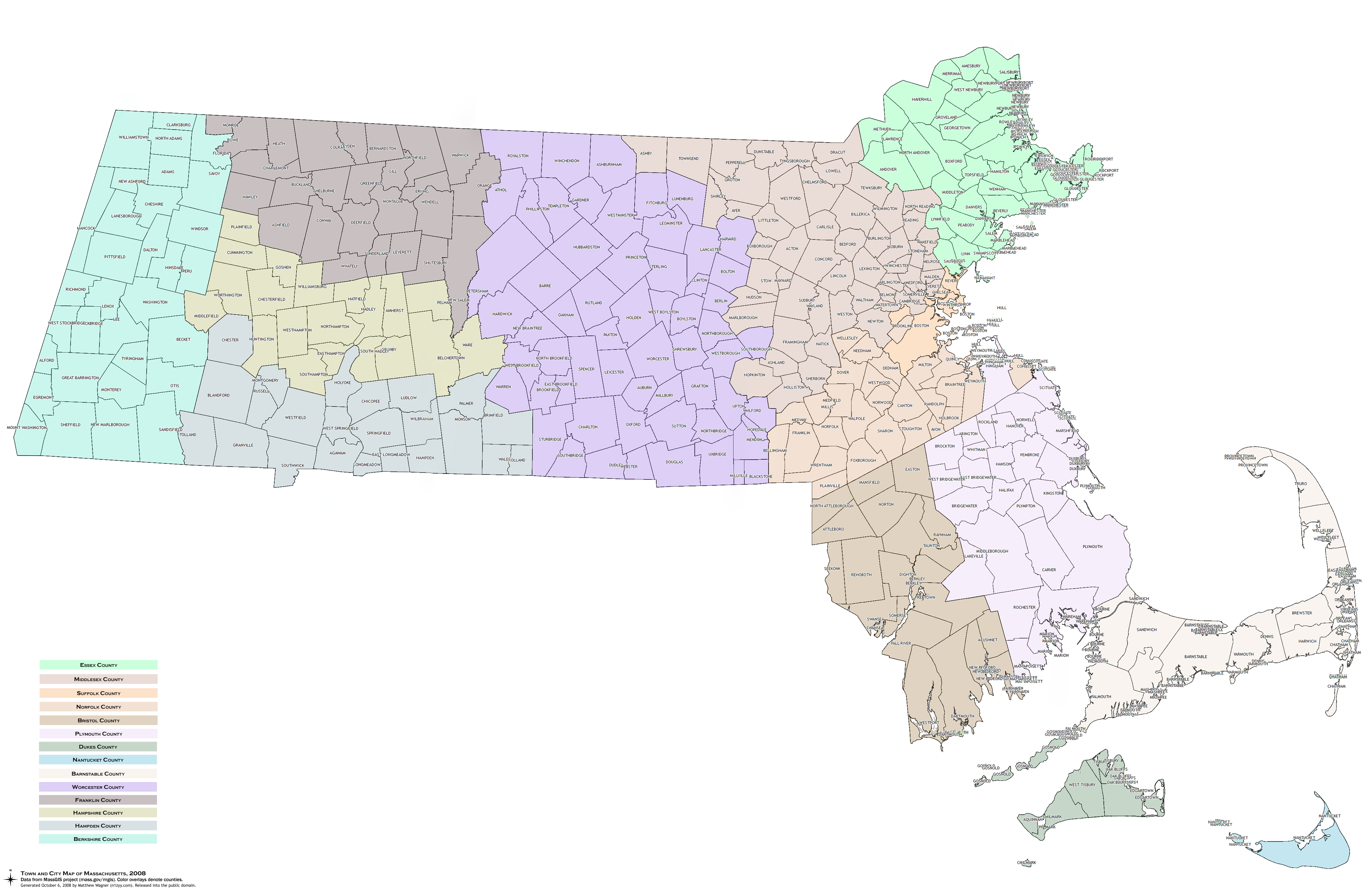 Massachusetts Map Matt S Blogmatt S Blog